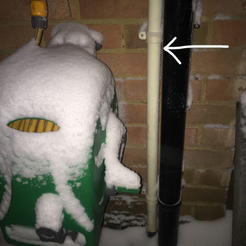 Hoopla condensate-pipe